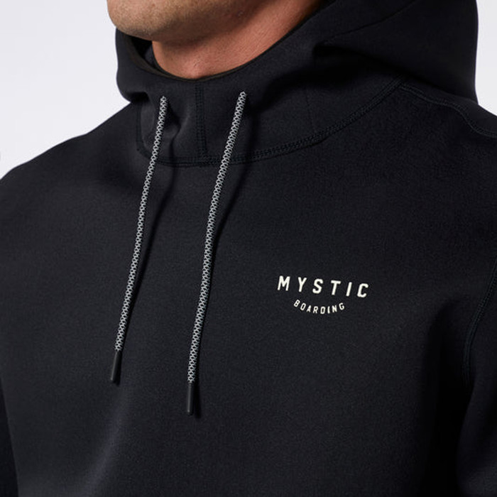 2024 Mystic Haze 2mm Neoprene Hoodie 35017.230340 - Black